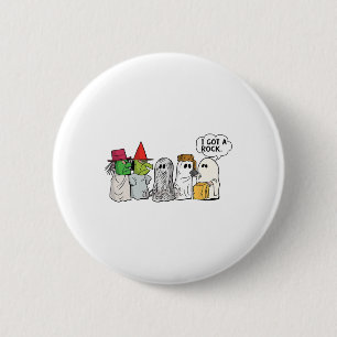 Fun Trick Or Treat Halloween Ghost Costume I Got A 2 Inch Round Button