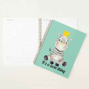 Fun Twin Zebra