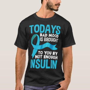 Fun Type 1 2 Diabetic T1d T2d Insulin Diabetes Awa T-Shirt