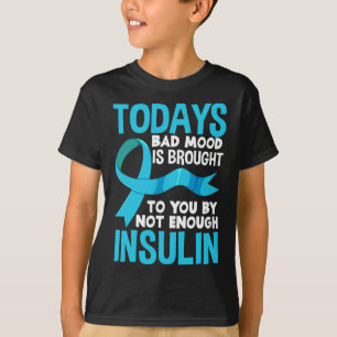 Fun Type 1 2 Diabetic T1d T2d Insulin Diabetes Awa T-Shirt