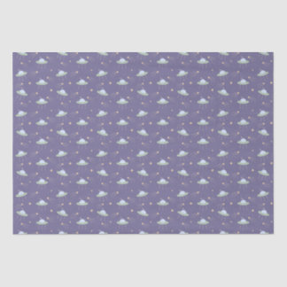 Fun UFO Kids Birthday Party Tissue Paper