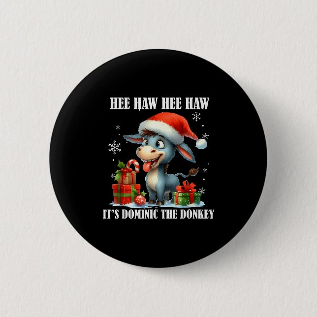 Fun Ugly Christmas Traditions Celebration Funny Ch 2 Inch Round Button (Front)