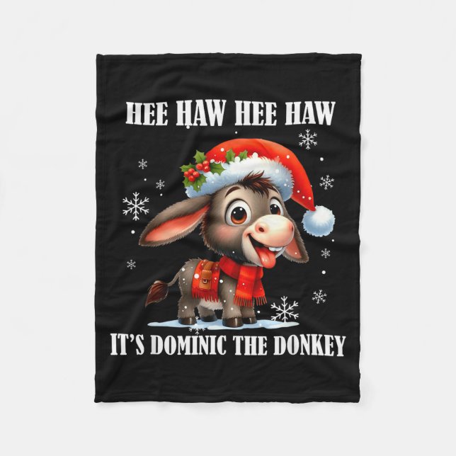 Fun Ugly Christmas Traditions Celebration Funny Ch Fleece Blanket (Front)