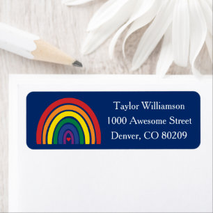 Fun Unique Colourful Stylish LGBT Gay Pride Rainbo