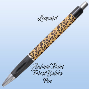 Fun Unique Leopard Safari Jungle Animal Print 🐆 Pen