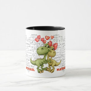 Fun Valentine's Day Customizable Gift Mugs