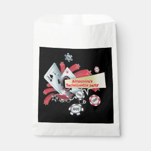 Fun Vegas poker casino chip bachelorette party Favour Bag