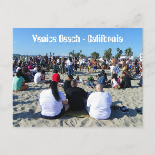 Fun Venice Beach Postcard! Postcard