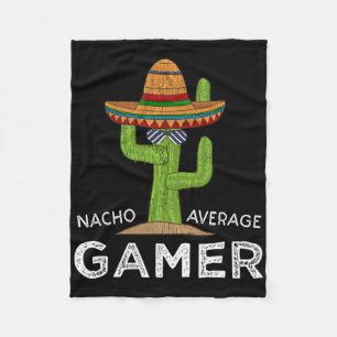 Fun Video Game Player Humor Gaming Saying Funny Ga Fleece Blanket