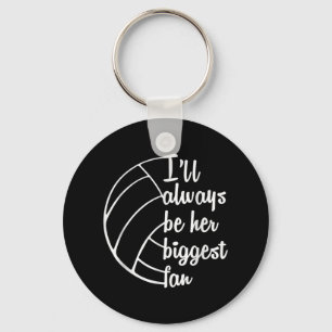 Fun Volleyball For Women Mom Dad Coach Volleyball  Keychain