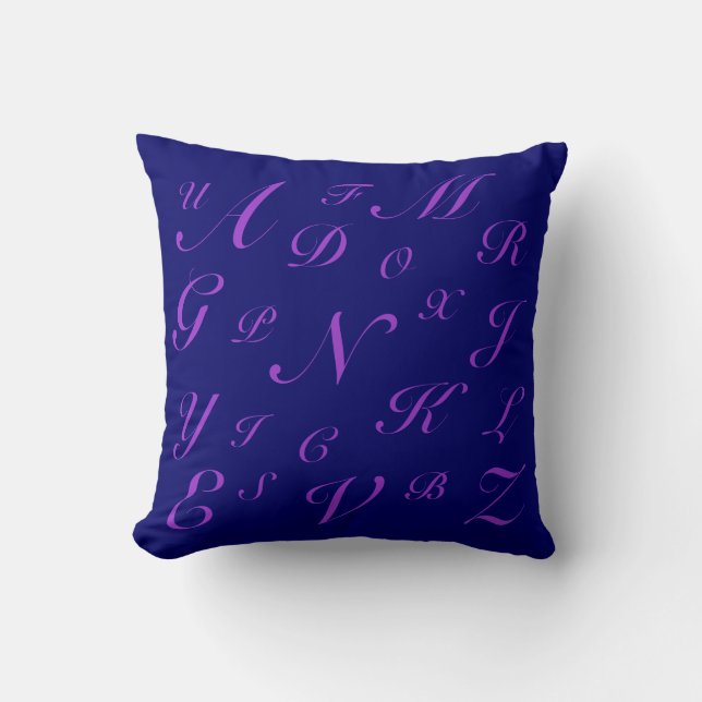 Fun w/ Numbers and letters pillow (Front)