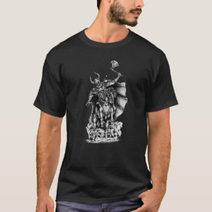 FUN WARRIOR  ARMORED WARRIOR W BATTLE AXE & SWORD T-Shirt