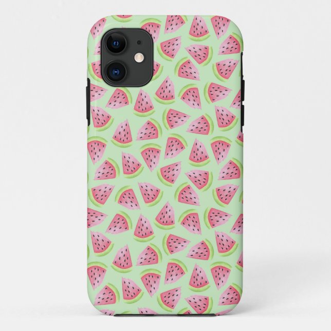 Fun Watercolor Patterned  Case-Mate iPhone Case (Back)