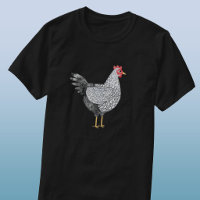 Fun Watercolor Wyandotte Chicken Poultry