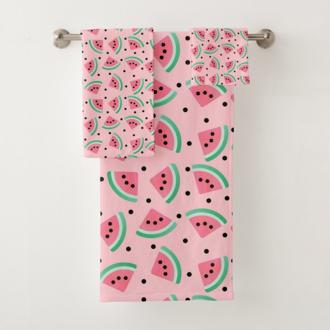 Fun Watermelon Slice Motif Summer Vibes (En situation)