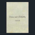 Fun Wedding Advice Comment Cards<br><div class="desc">Personalize text and font  Fun card for your guests.You can change "I thought" to "I Shouted",  or "I Screamed",  have fun with it.</div>