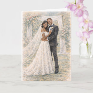 Fun Wedding Prayer Inspired by Ezekiel 25:17 Card