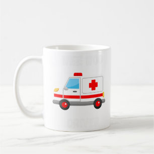 Fun WeeWoo Emergency Ambulance Driver Lover Gift Coffee Mug