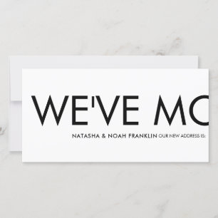 Fun We've Moved New Address Announcement