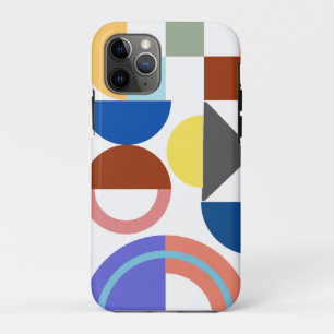 Fun With Geometry Colourful Shapes  iPhone 11 Pro Case