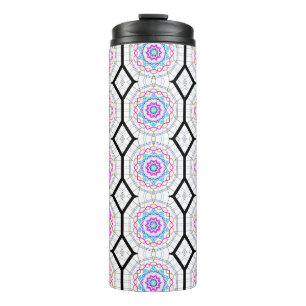 Fun with kaleidoscopes thermal tumbler