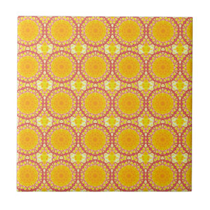 Fun with orange and red tile