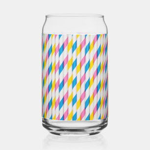 Fun with Straws! Drinkware Can Glass