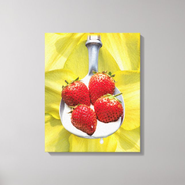 Fun with Yellow. Canvas Print (Front)