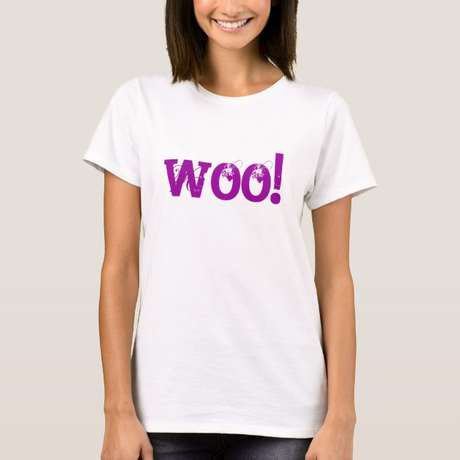 fun woo! bachelorette and hens night party tee (Front)