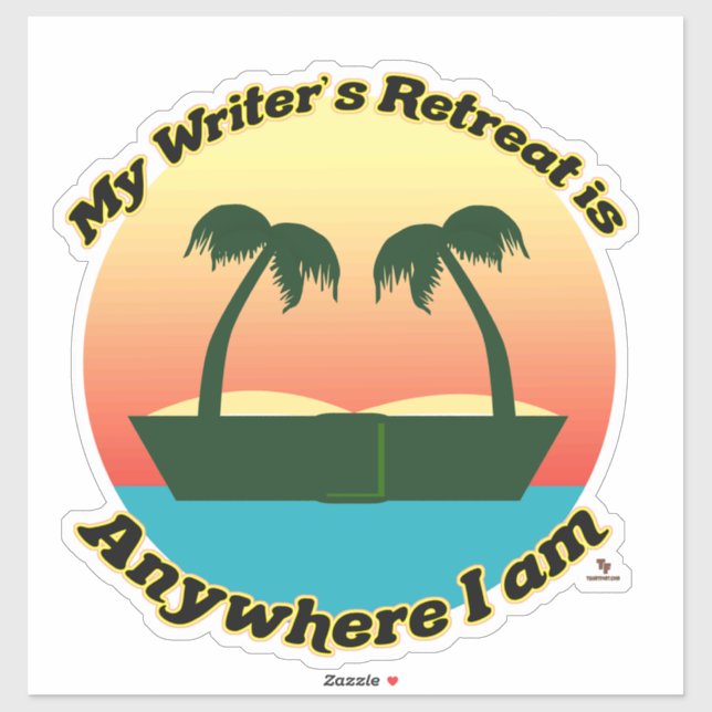 Fun Writers Retreat Epic Author Tropical Time (Sheet)