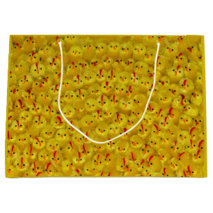 Fun Yellow Easter Chicks Gift Bag