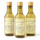 Fun Yellow Striped Limoncello Bottle Label |