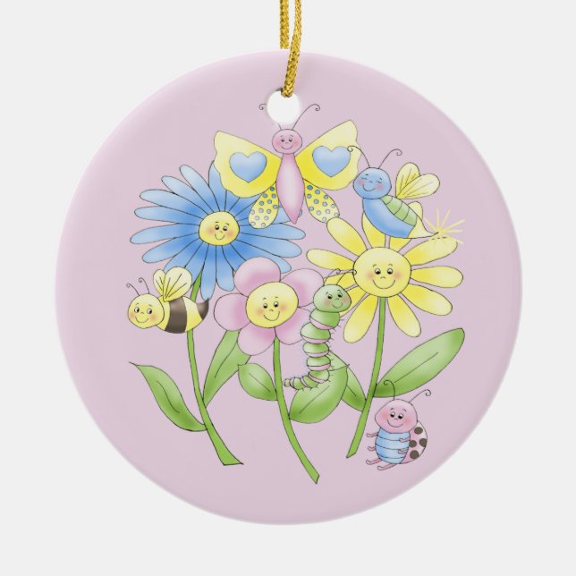 FunBugs Ceramic Ornament (Front)