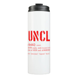 Funcle Definition Thermal Tumbler Funny Uncle Gift