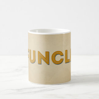 Funcle Retro Inspired Typography Coffee Mug