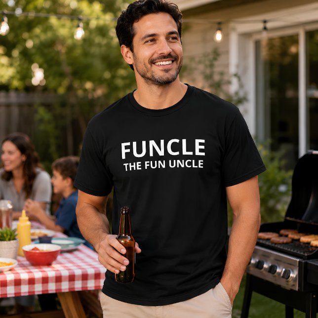 Funcle The Fun Uncle Funny Uncle Gift T-Shirt (Creator Uploaded)