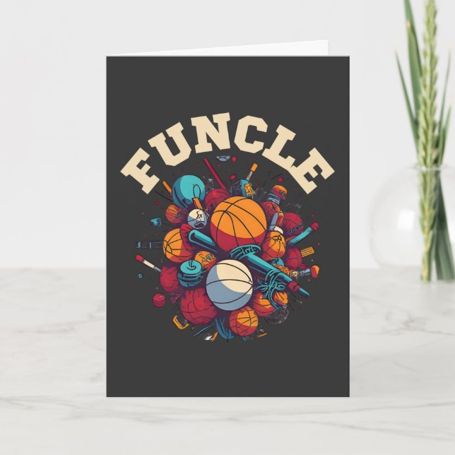 FUNCLE - The Fun Uncle Sports Equipment Whirlwind Card (Front)
