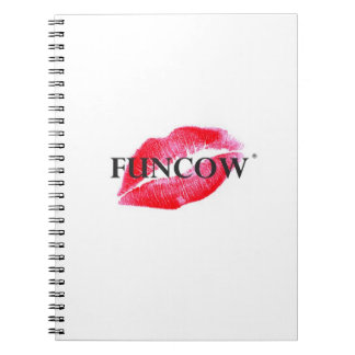 FUNCOW PINK KISS NOTEBOOK