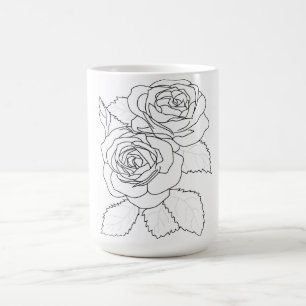 Function and Administration Floral Mug