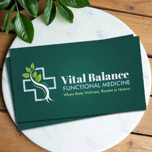 Functional Medicine Practice Business Card