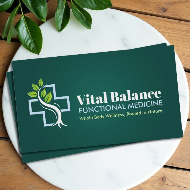 Functional Medicine Practice Business Card (Creator Uploaded)