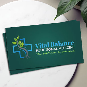 Functional Medicine Practice Business Card