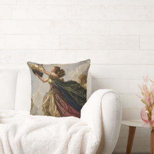Funda para edredón"Full size bed Throw Pillow