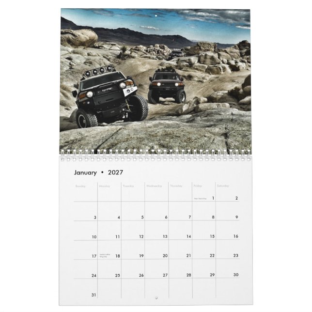 Fundraiser for Daleigh Calendar (Jan 2027)