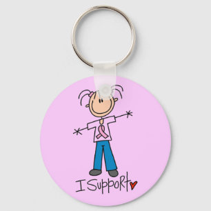 Fundraising I Support Keychain