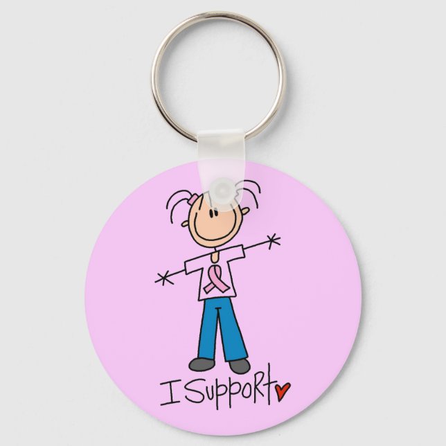 Fundraising I Support Keychain (Front)