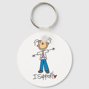 Fundraising I Support Keychain