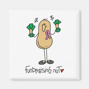 Fundraising Nut T-shirts and Gifts Magnet