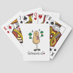 Fundraising Nut T-shirts and Gifts Playing Cards