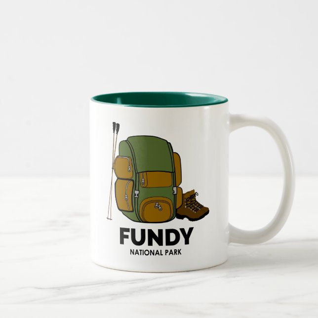 Fundy National Park Backpack Two-Tone Coffee Mug (Right)